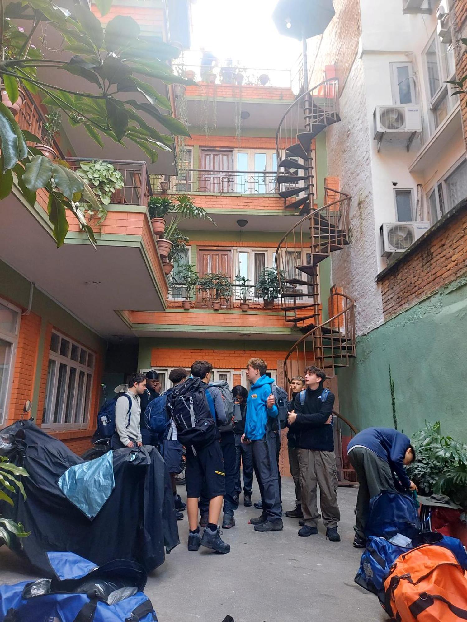 Hotel Backpackers Inn Katmandú Exterior foto